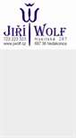 Mobile Screenshot of jwolf.cz